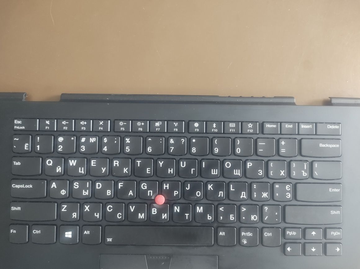 Разборка клавиатура Lenovo X1 Yoga 3 Gen