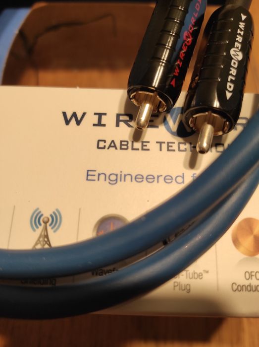 WireWorld Oasis 8 2x0,5m interkonekt stereo RCA
