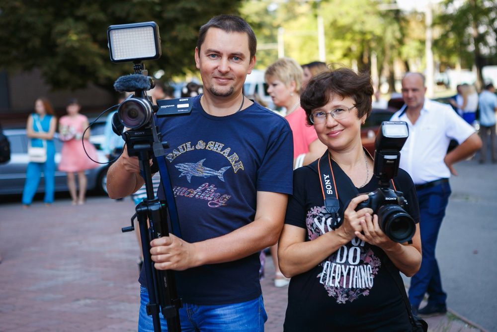 Свадебный фотограф и видеооператор. Видеосъемка Днепр от 500грн