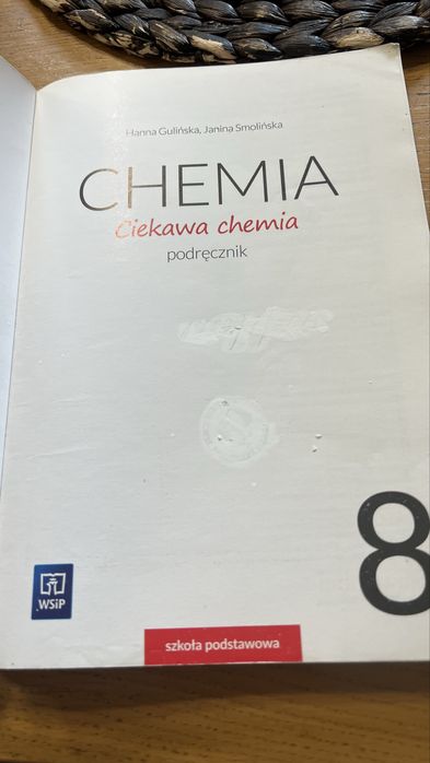 Chemia ciekawa chemia podręcznik kl 8  wsip