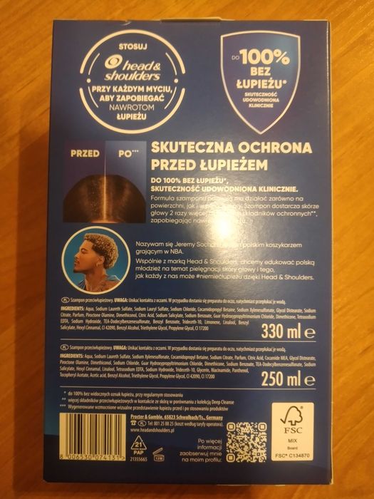 Zestawy szamponów Head&Shoulders