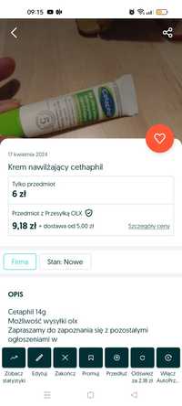 Krem cetaphil 14g