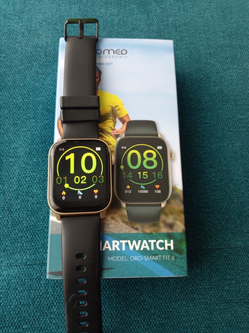 Smartwatch Oro-Smart Fit 6 ciśnieniomierz