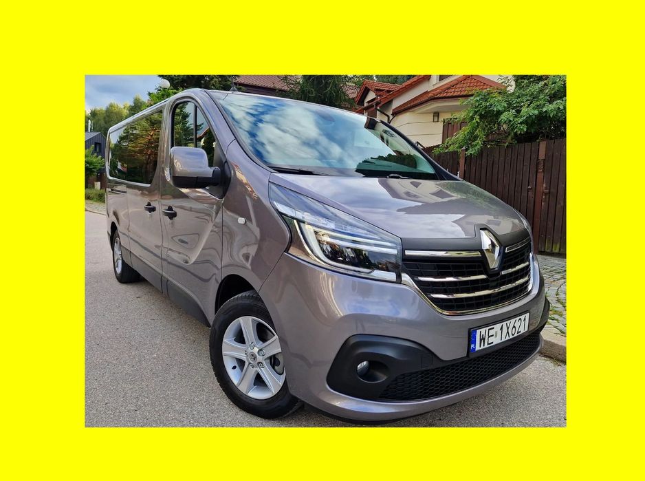 Renault Trafic 2021 170km AUTOMAT salon PL 1właściciel bezwypadek FAKTURA CENA BRUTTO