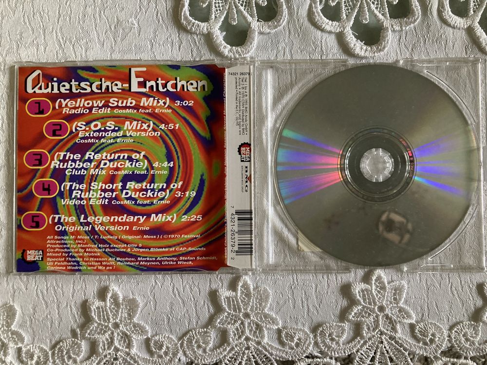 Płyta CD Cosmic Feat. Ernie Quietsche Entchen Single Klasyka