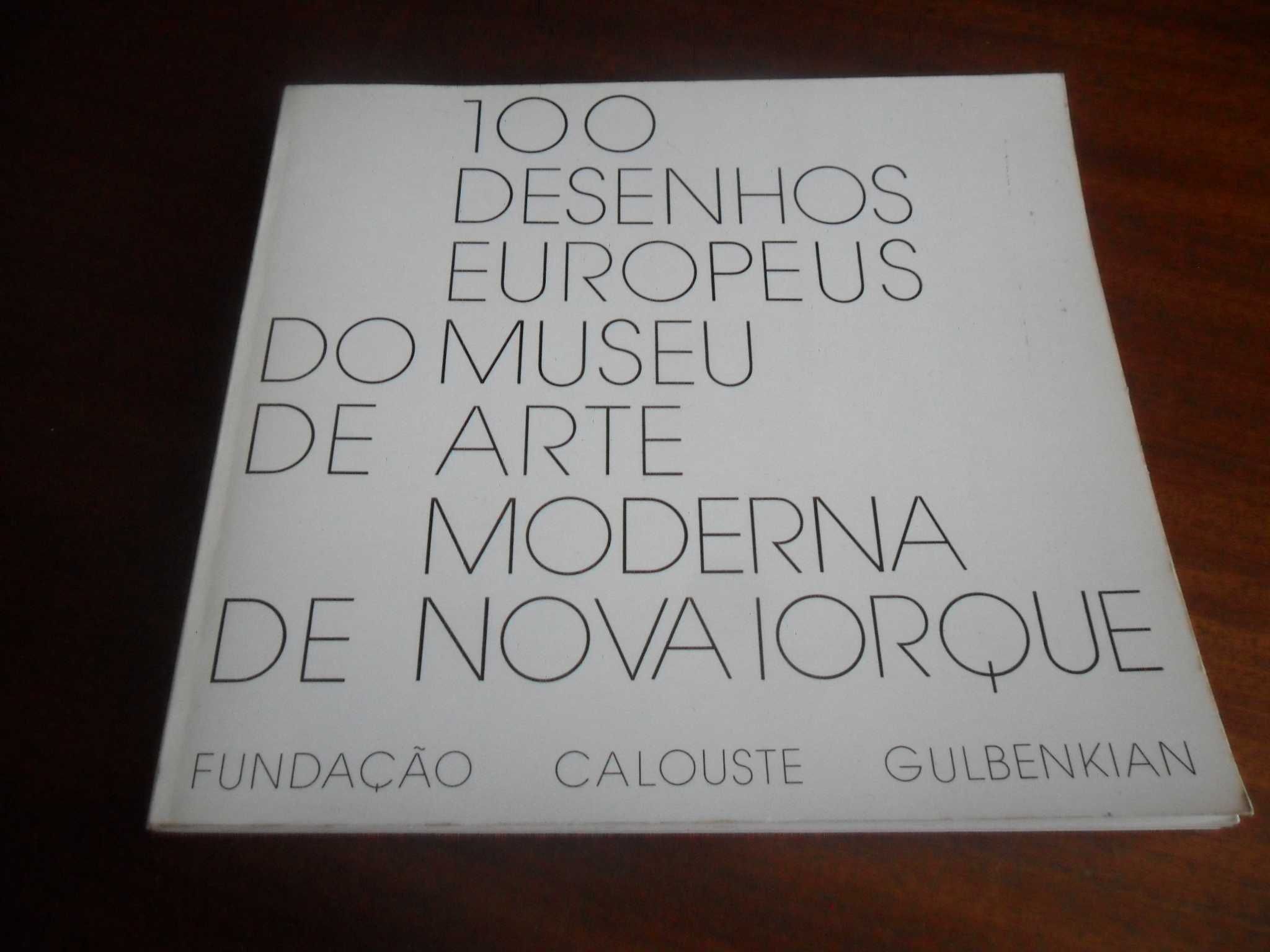 "100 Desenhos Europeus do Museu de Arte Moderna de Nova Iorque" - 1974