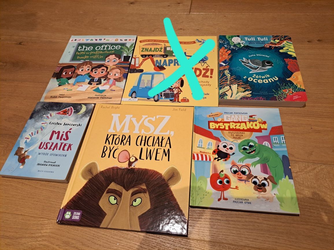Bajki książki dla dzieci różne