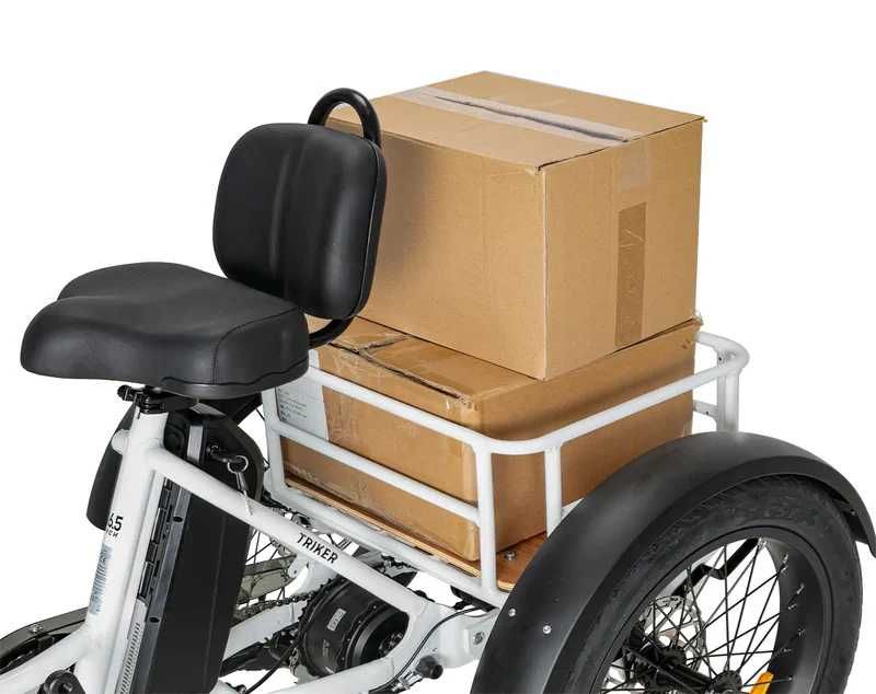 Rower Elektryczny CARGO Trójkołowy dla seniora - ACTIVE ZONE Ostrowiec