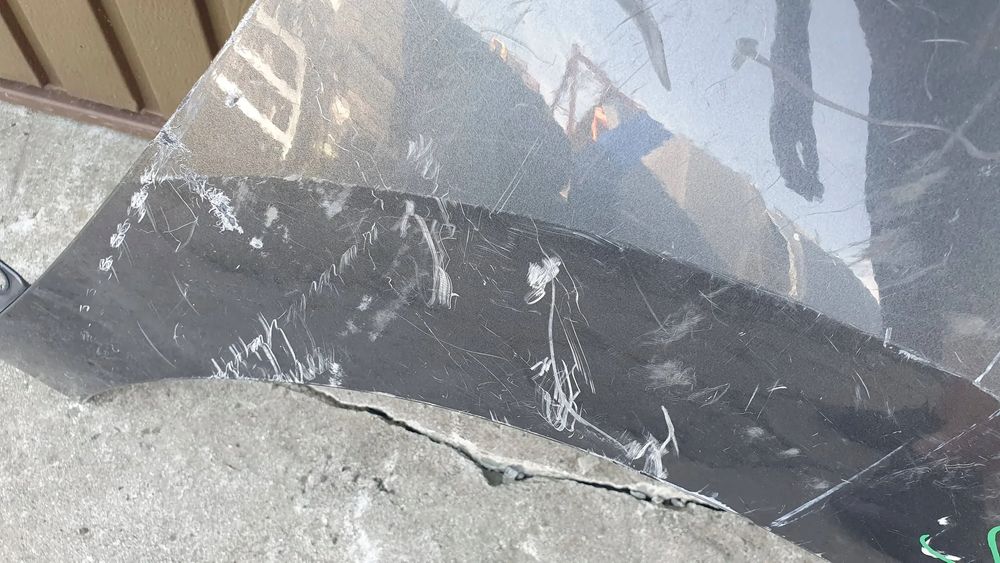 peugeot 5008 1 i prawy błotnik przedni przód $