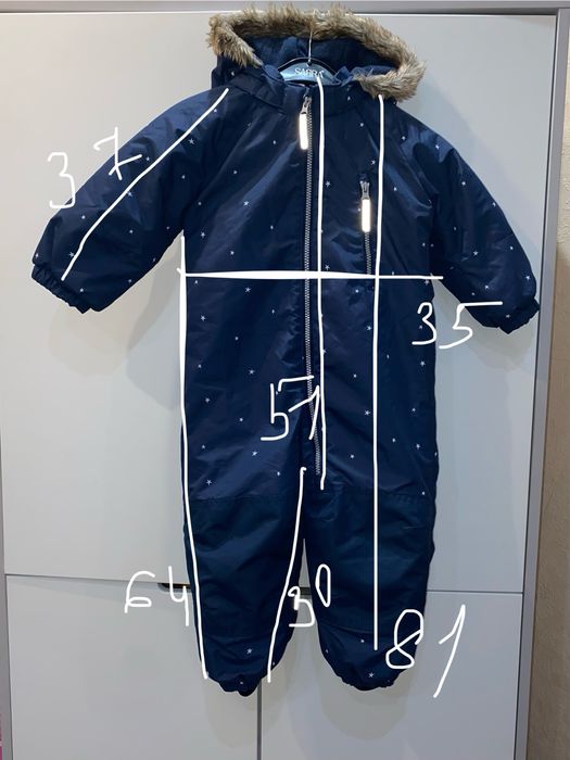 Комбінезон новий синій H&M 92