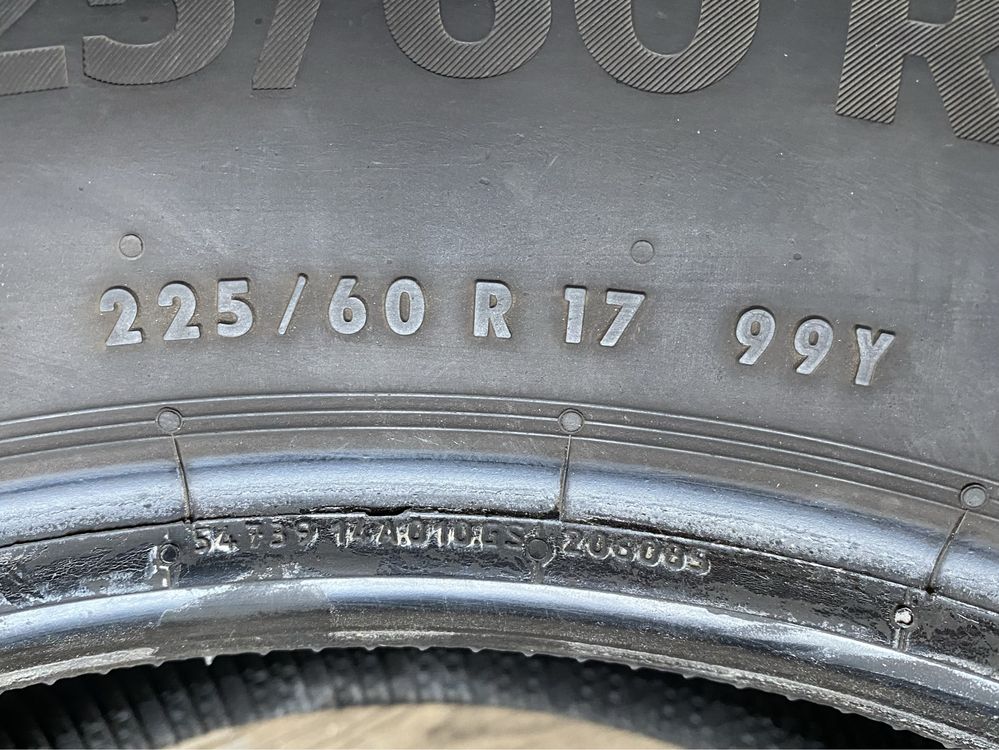 Літня резина шини (пара) 225/60R17 Continental 22рік