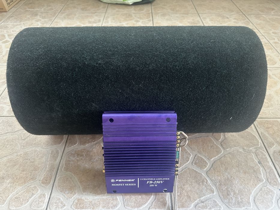 Subwofer + amplificador para carro