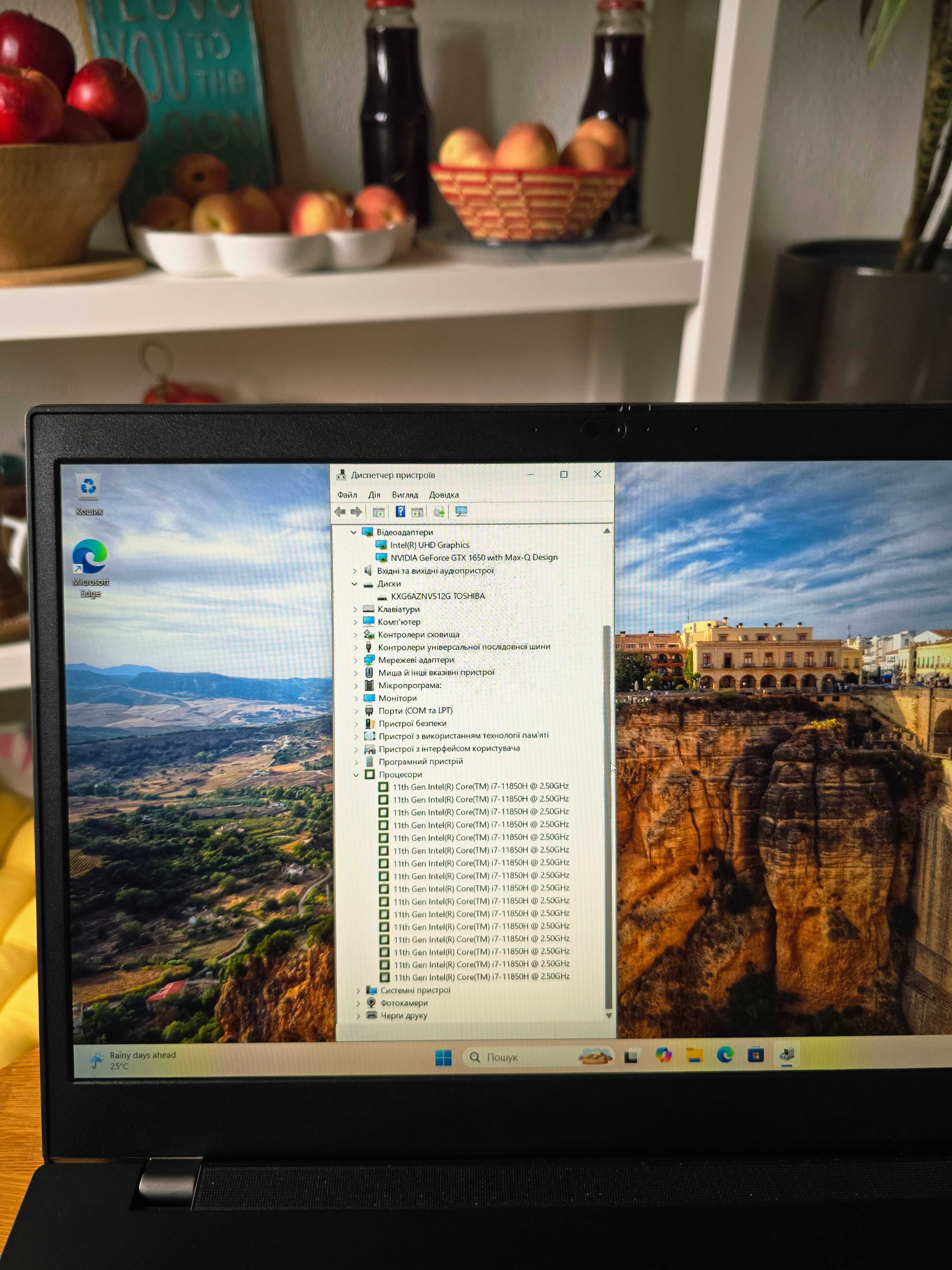 ПОТУЖНИЙ Lenovo T15p Gen.2 i7-11850H | 32GB DDR4 | GTX 1650 4GB | 512G