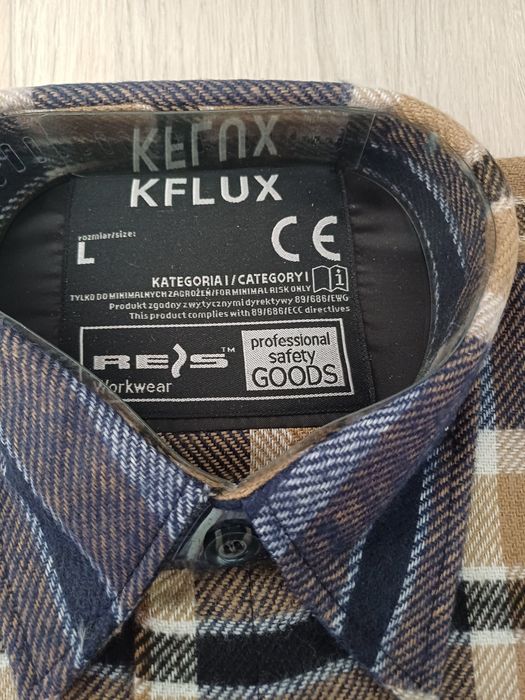 Męska koszula flanelowa Reis L