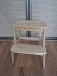 Ikea BEKVÄM taboret ze schodkiem 
Taboret ze schodkiem, buk, 50 cm