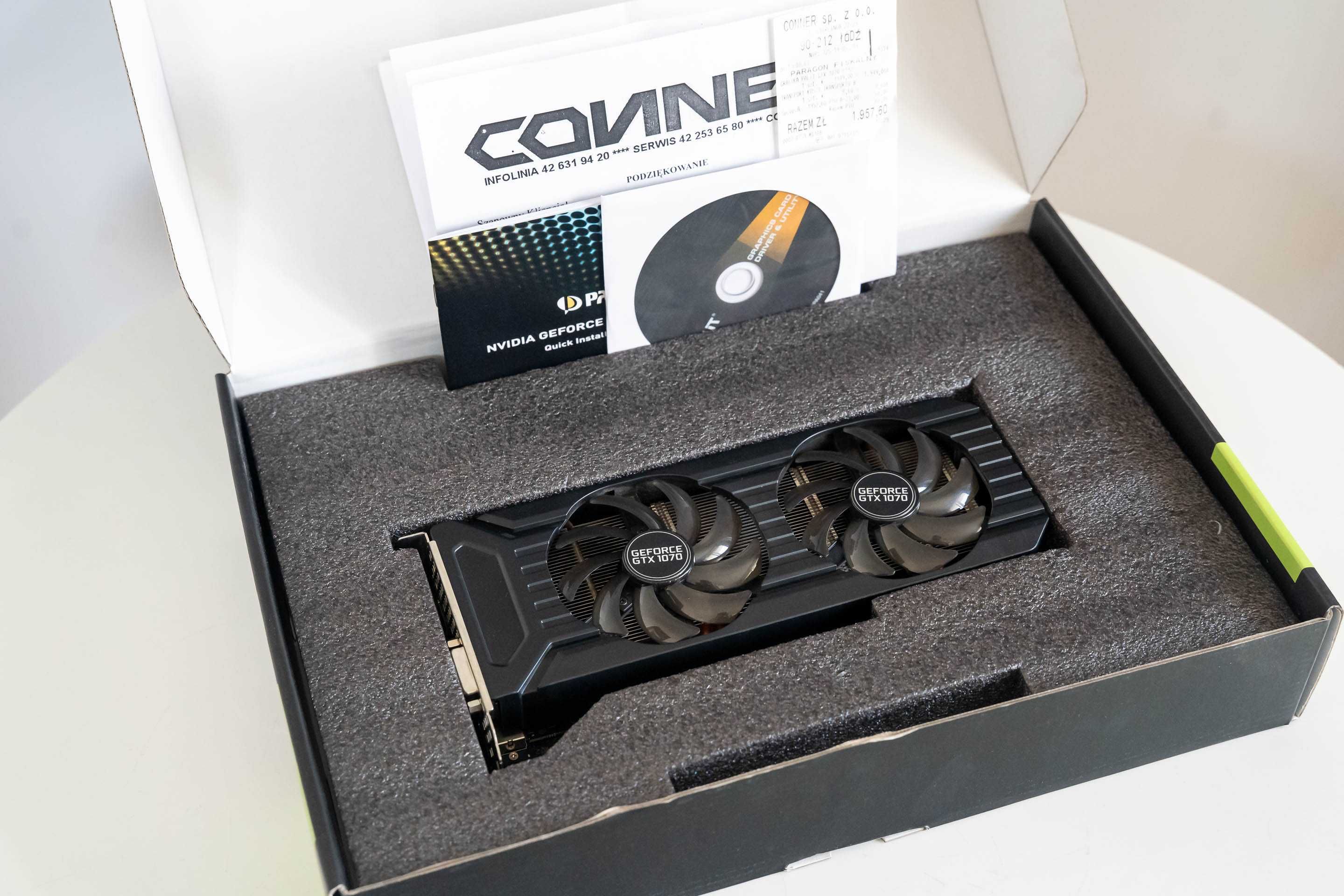 Karta graficzna Nvidia Palit Geforce GTX 1070 DUAL 8GB GDDR5