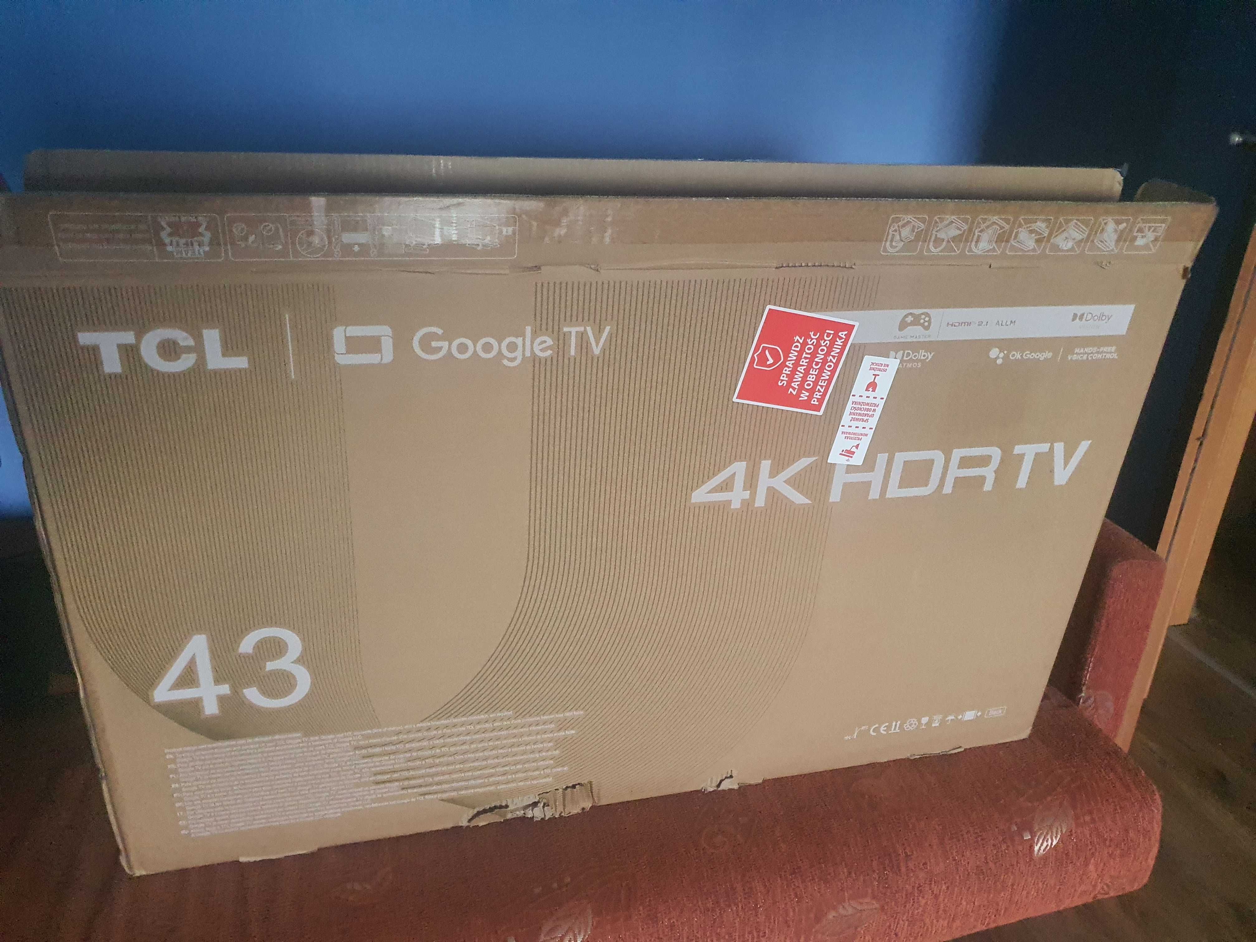 Sprzedam telewizor TCL 43 cale