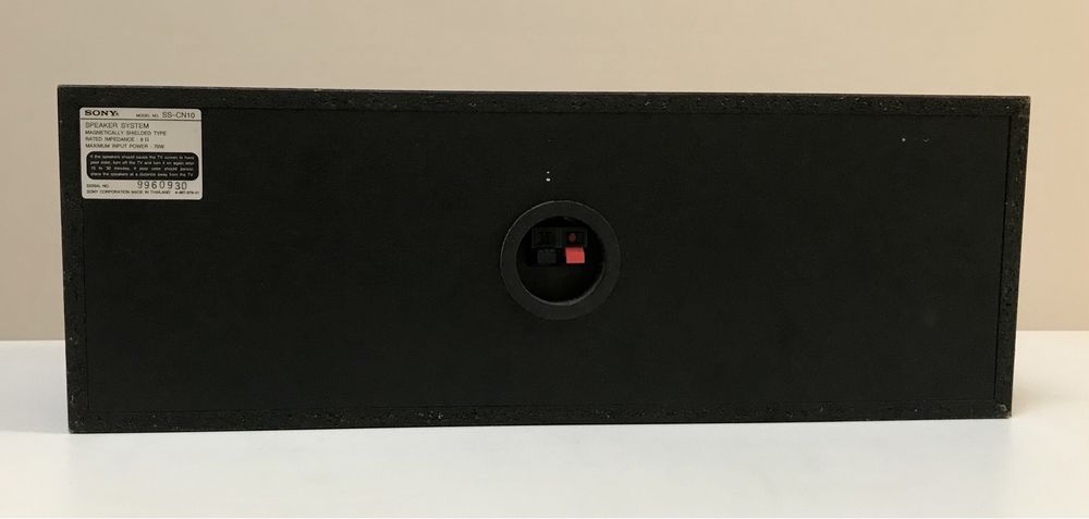 SONY coluna central SS-CN10
