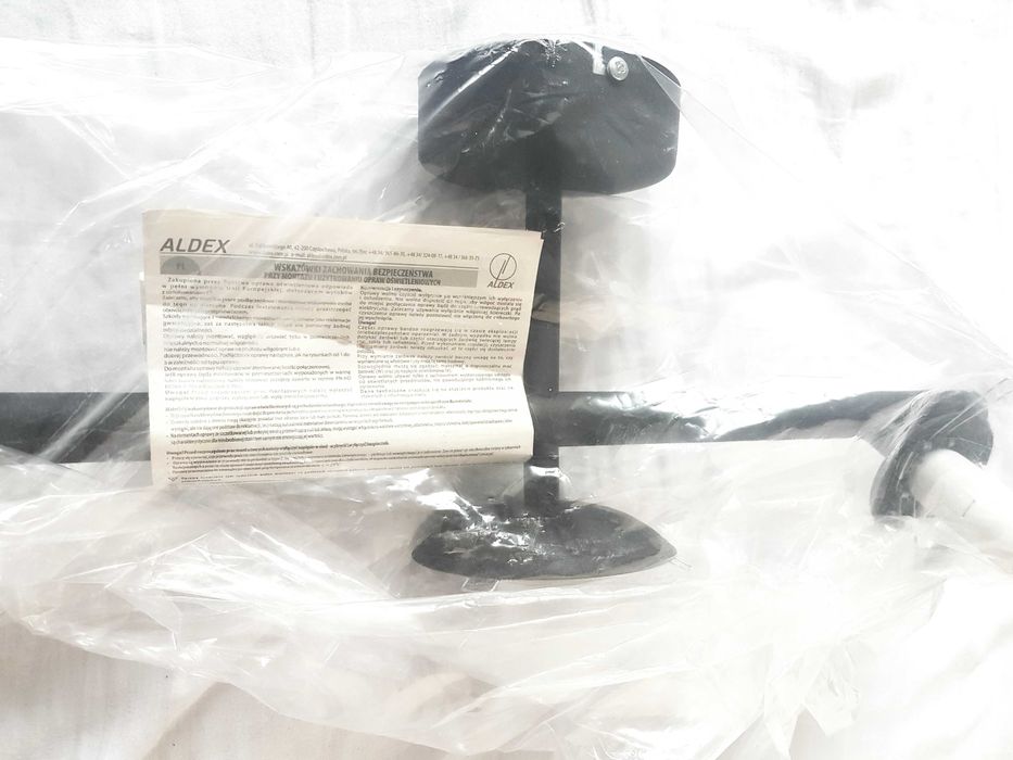 NOWA Lampa/kinkiet DIONE WALL 3 BLACK 1092Y1, ALDEX, nowoczesna,design