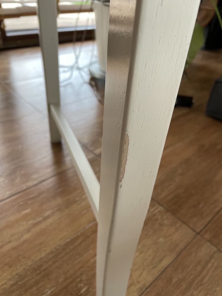 Krzesło Ikea lanni kolor biały