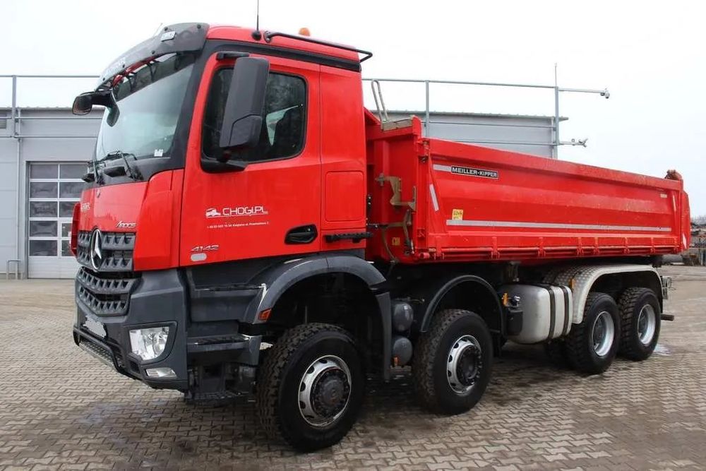 Mercedes-Benz Arocs 4142 / 8x6 / WYWROTKA / MEILLER - KIPPER