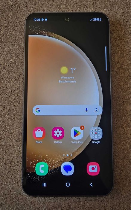 Samsung Galaxy S23 Fe SM-S711 B/DS 8GB/128GB Grafitowy Nowy Gwarancja