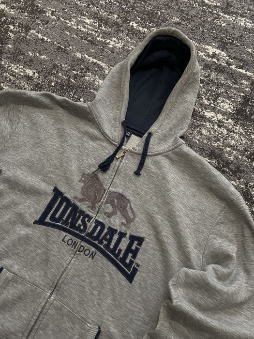 Зип Худи Lonsdale L-XL розмір Big logo