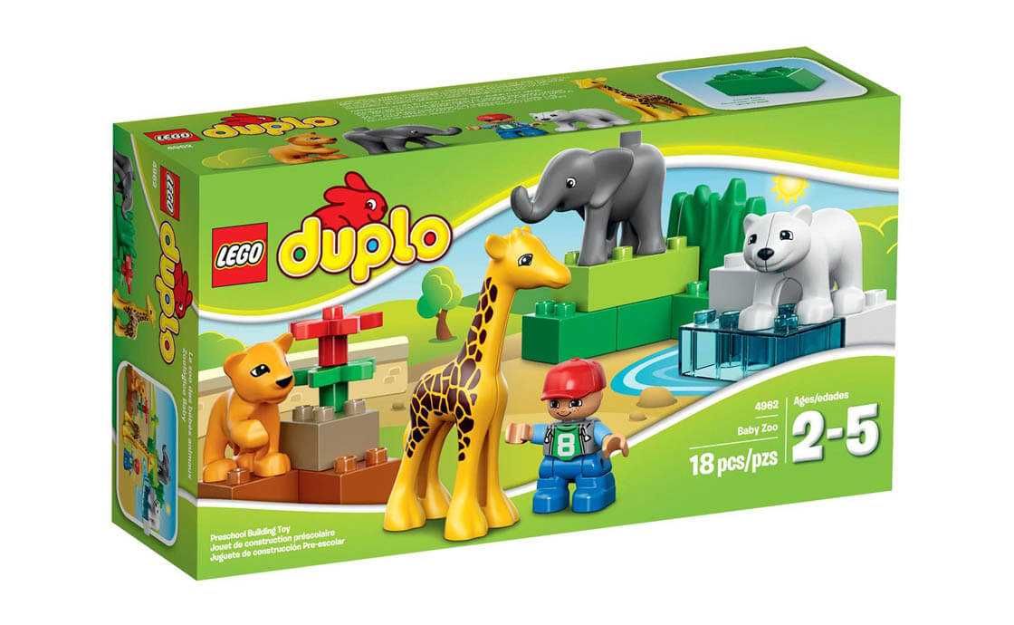 Конструктори LEGO DUPLO поліцейський, зоопарк, фургон з морозивом