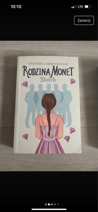 Książki rodzina monet