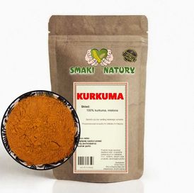 KURKUMA Mielona PREMIUM 50g SmakiNatury