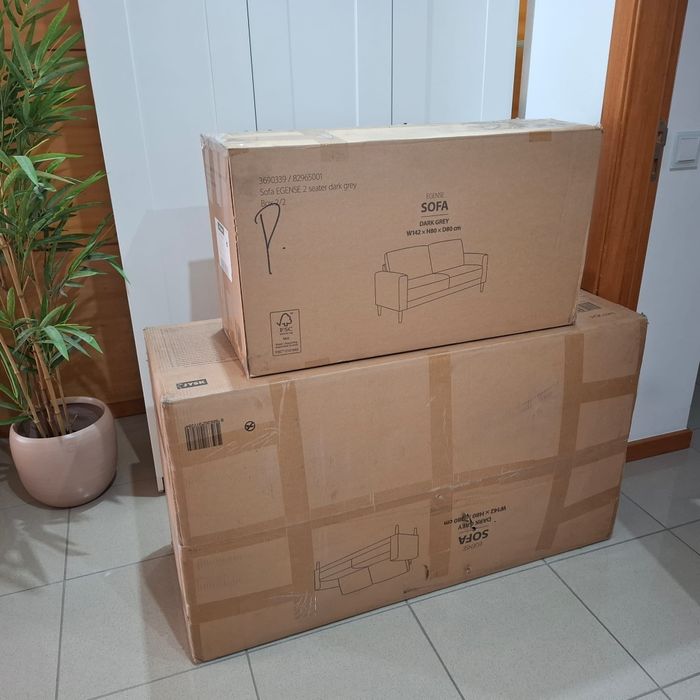 Sofá de 2 lugares - NOVO!