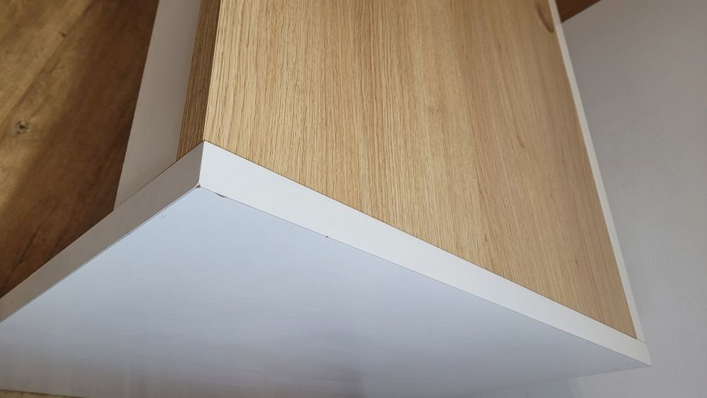 Biurko z 2 szufladami, solidne