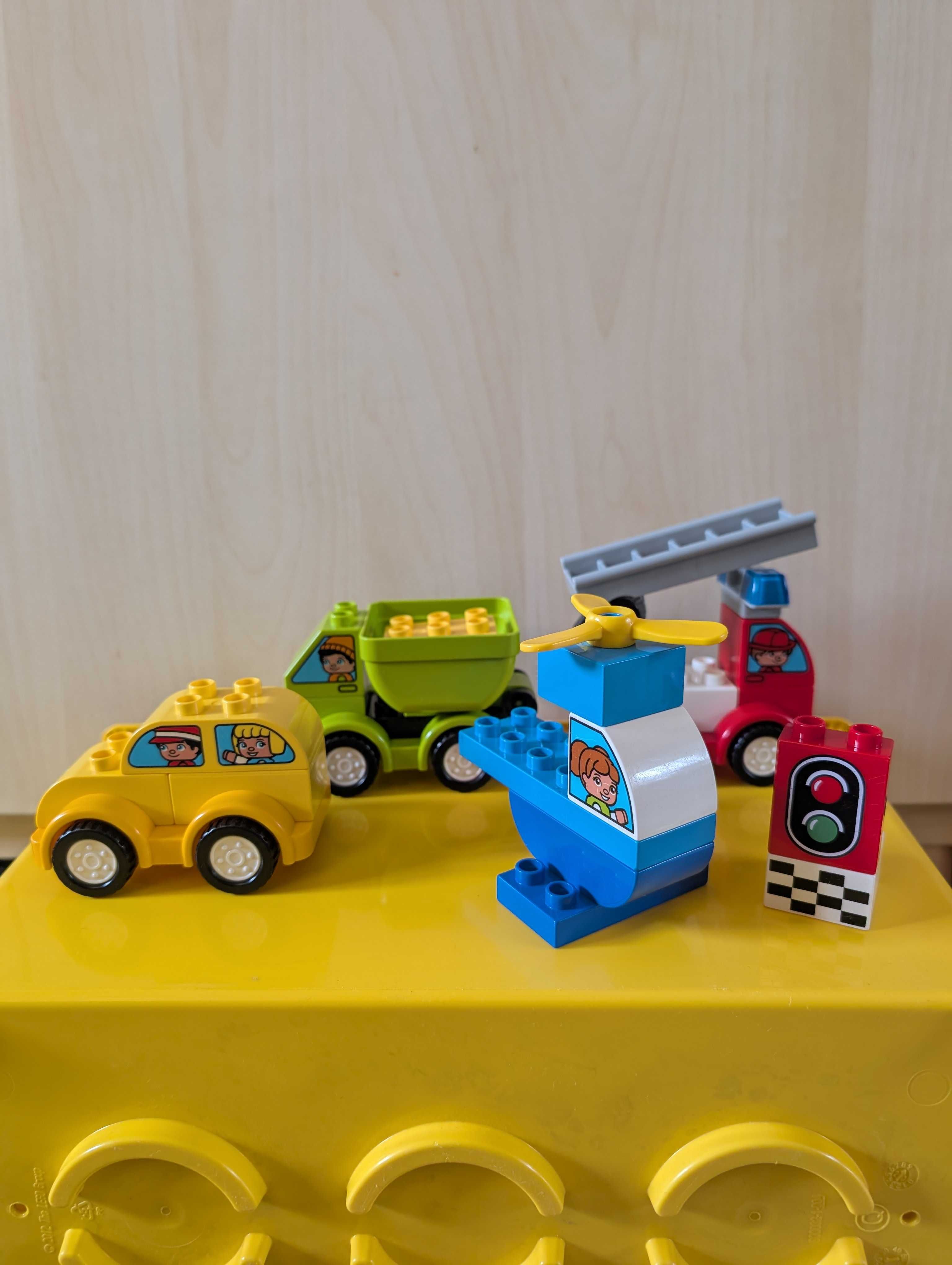 Lego Duplo - różne zestawy + duży pojemnik Lego Classic
