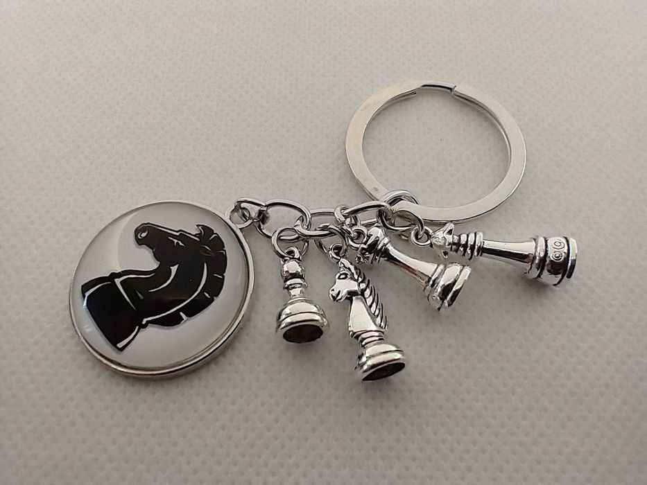 Brelok szachy breloczek konik skoczek do kluczy