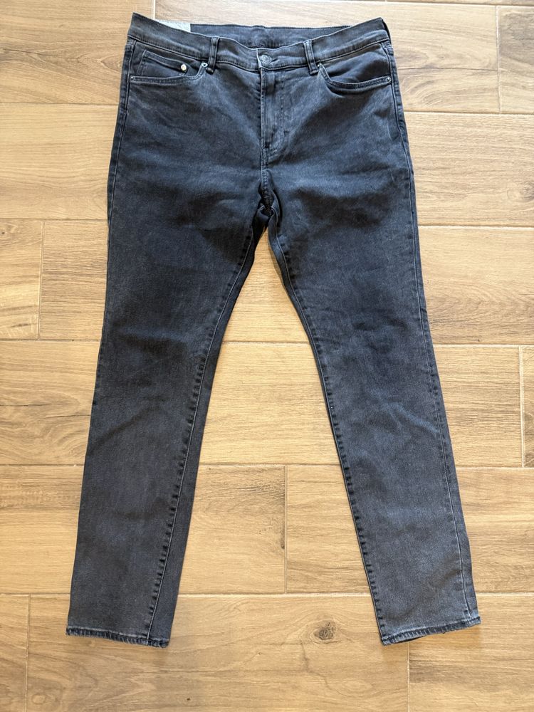 Meskie spodnie H&M 36/32 Skinny pas 86cm