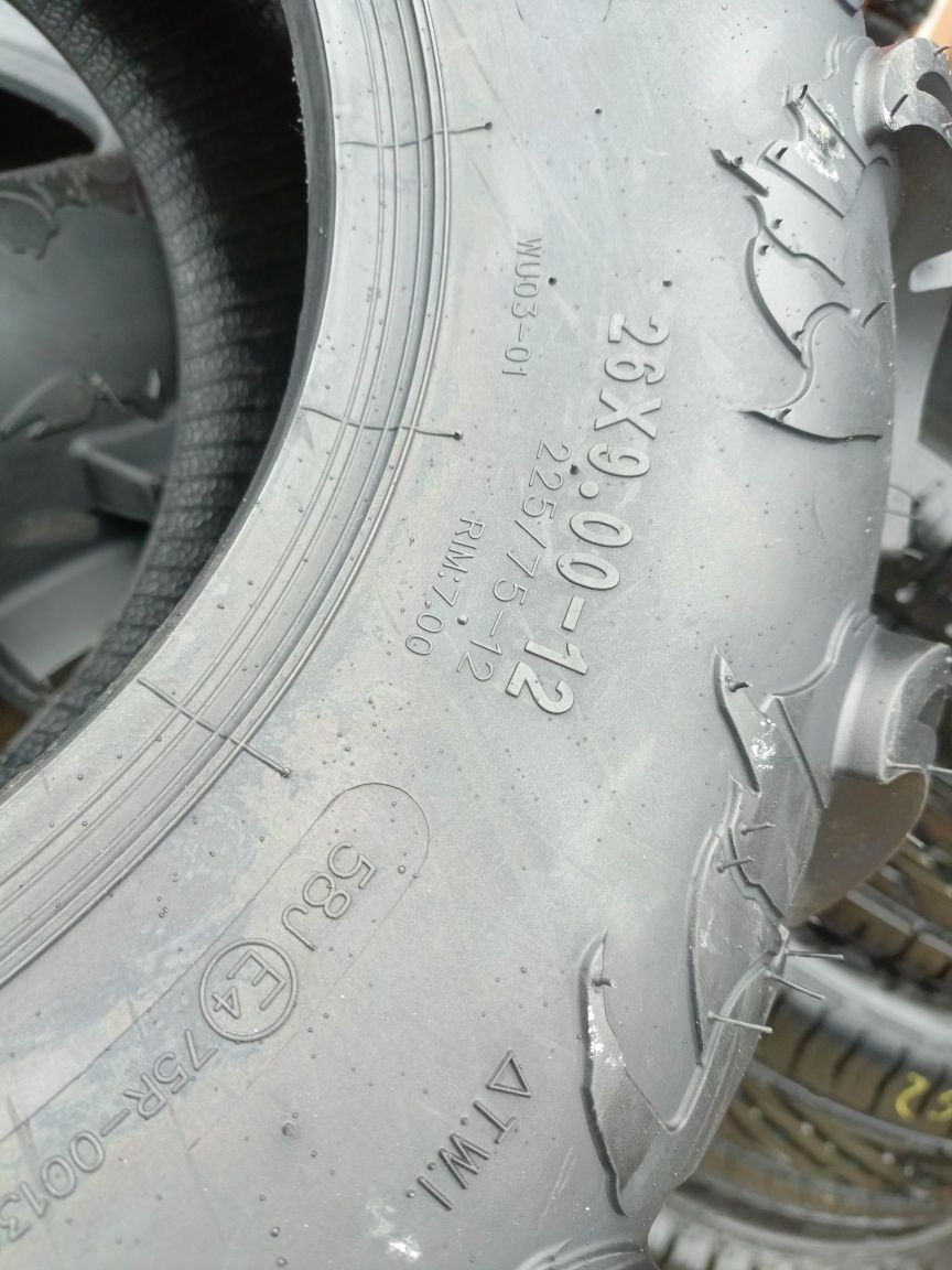Nowe opony do quada 26x9-12 26x11-12 Obor scorpio