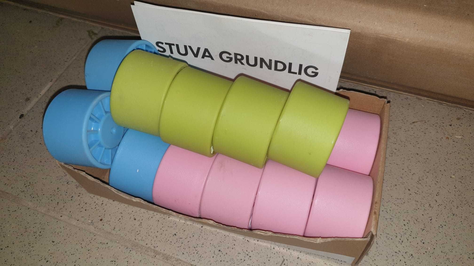 Końcówki nakładki kapsle na nóżki STUVA GRUNDLIG MAMMUT IKEA