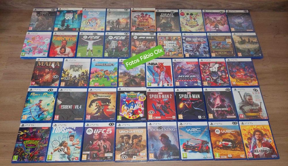 Jogos Ps5 Originais Novos & Usados ( Ver descrição) desde 5€