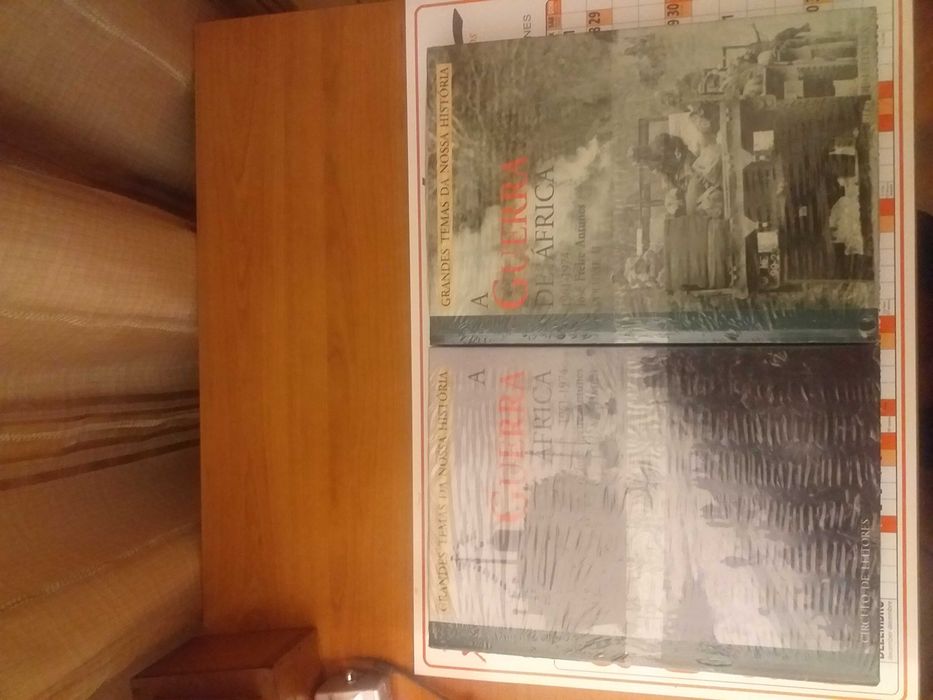 2 livros guerra colonial novos e embalados