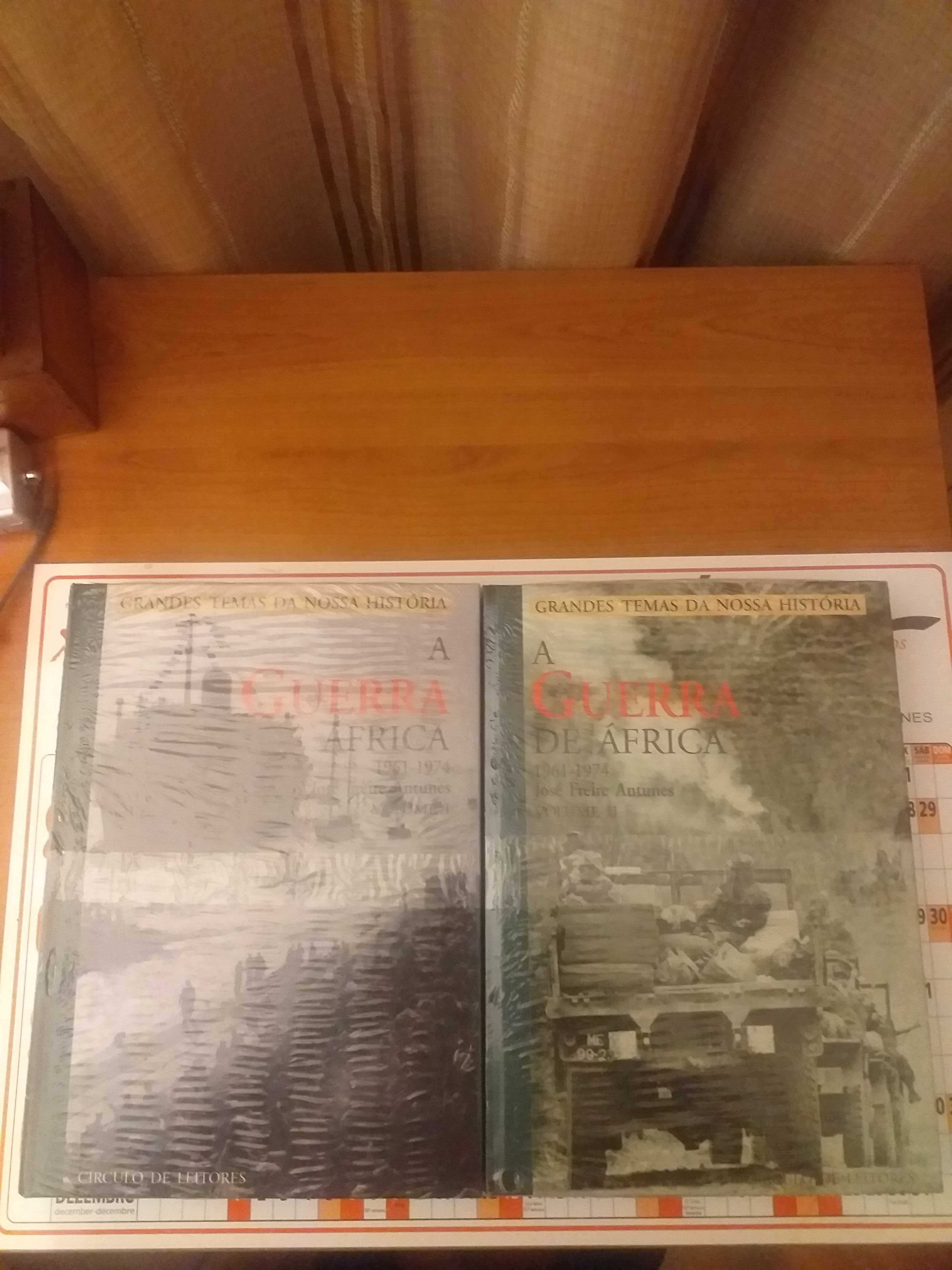 2 livros guerra colonial novos e embalados