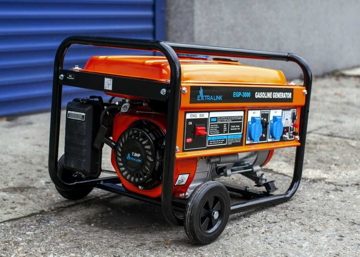 NOWY agregat Extralink Generator prądu Petrol 3kW EGP-3000