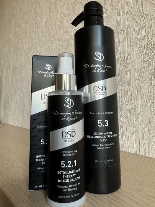Simone DSD De Luxe маска 5.3, бальзам 5.2.1