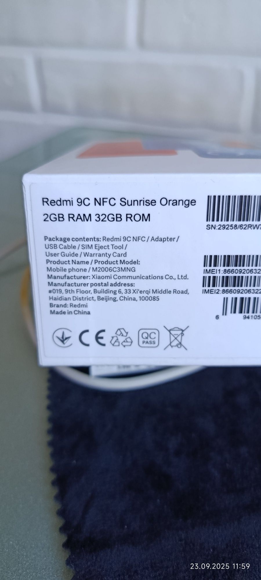 Смартфон Xiaomi Redmi 9C NFC