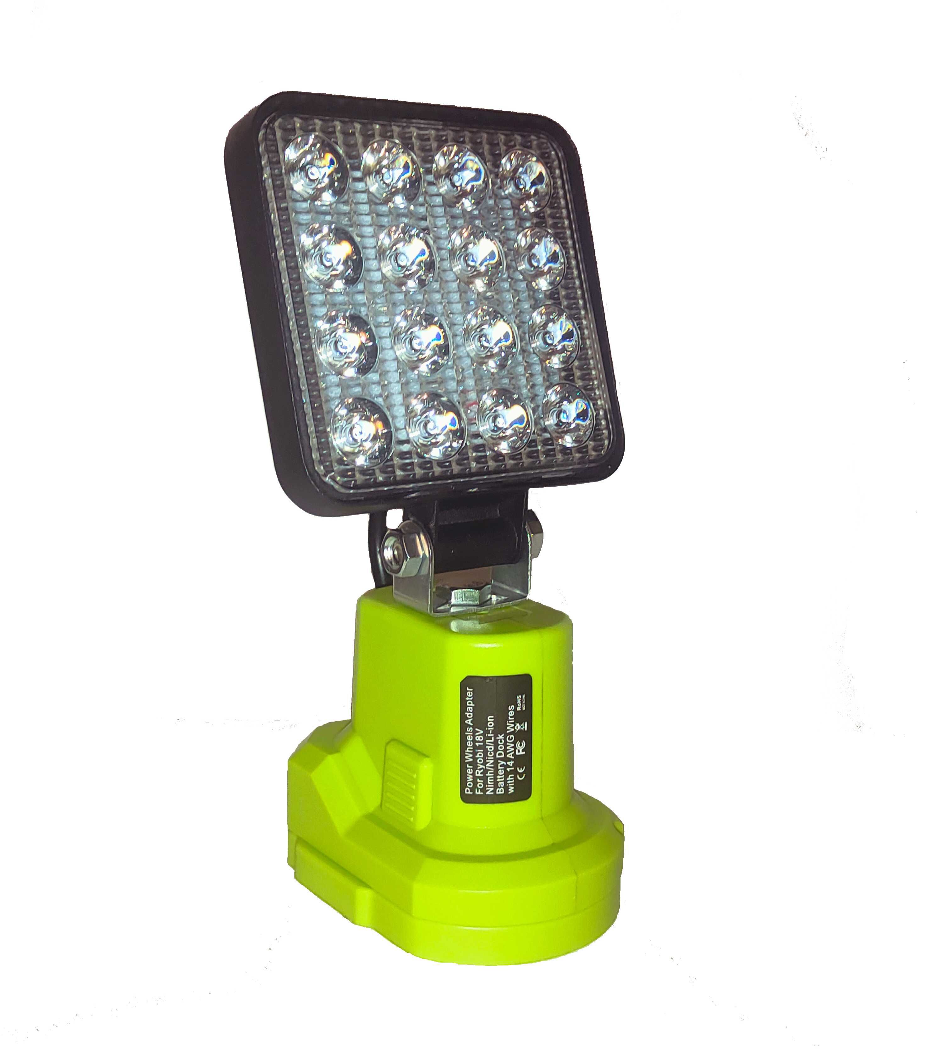 LAMPA robocza 9 LED halogen 27W do RYOBI ONE PLUS + 18V