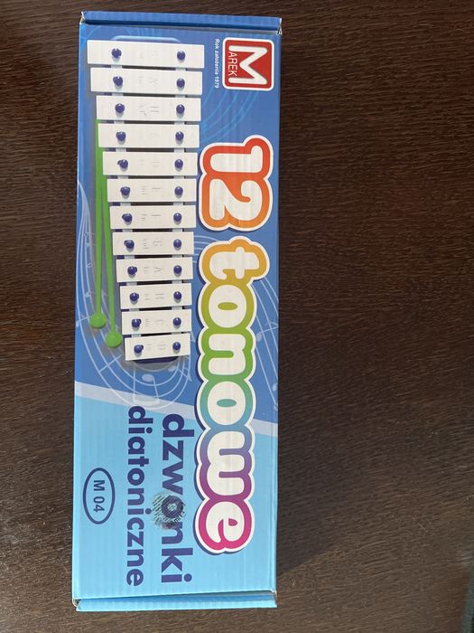 Dzwonki diatoniczne 12 tonowe nowe