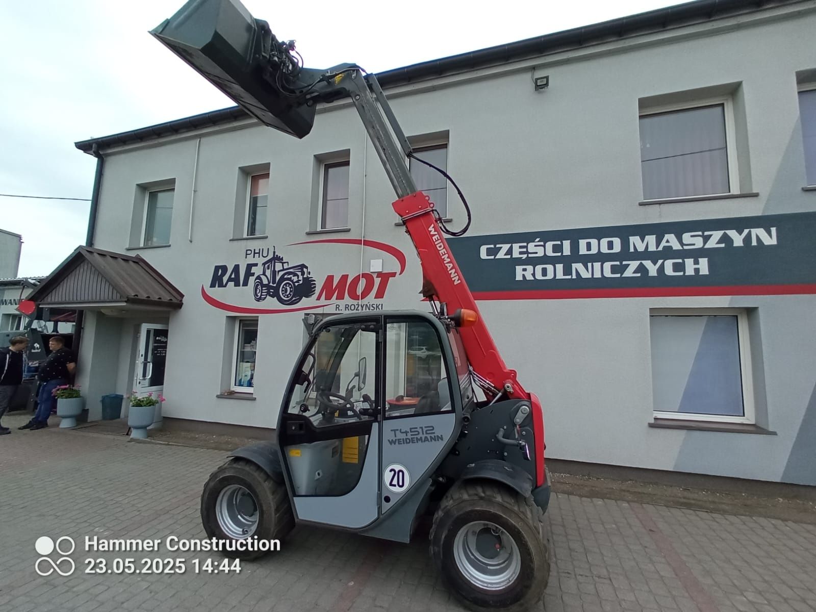 Ładowarka teleskopowa Weidemann T4512