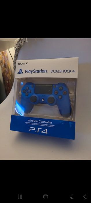 Pad ps4 nowy niebieski