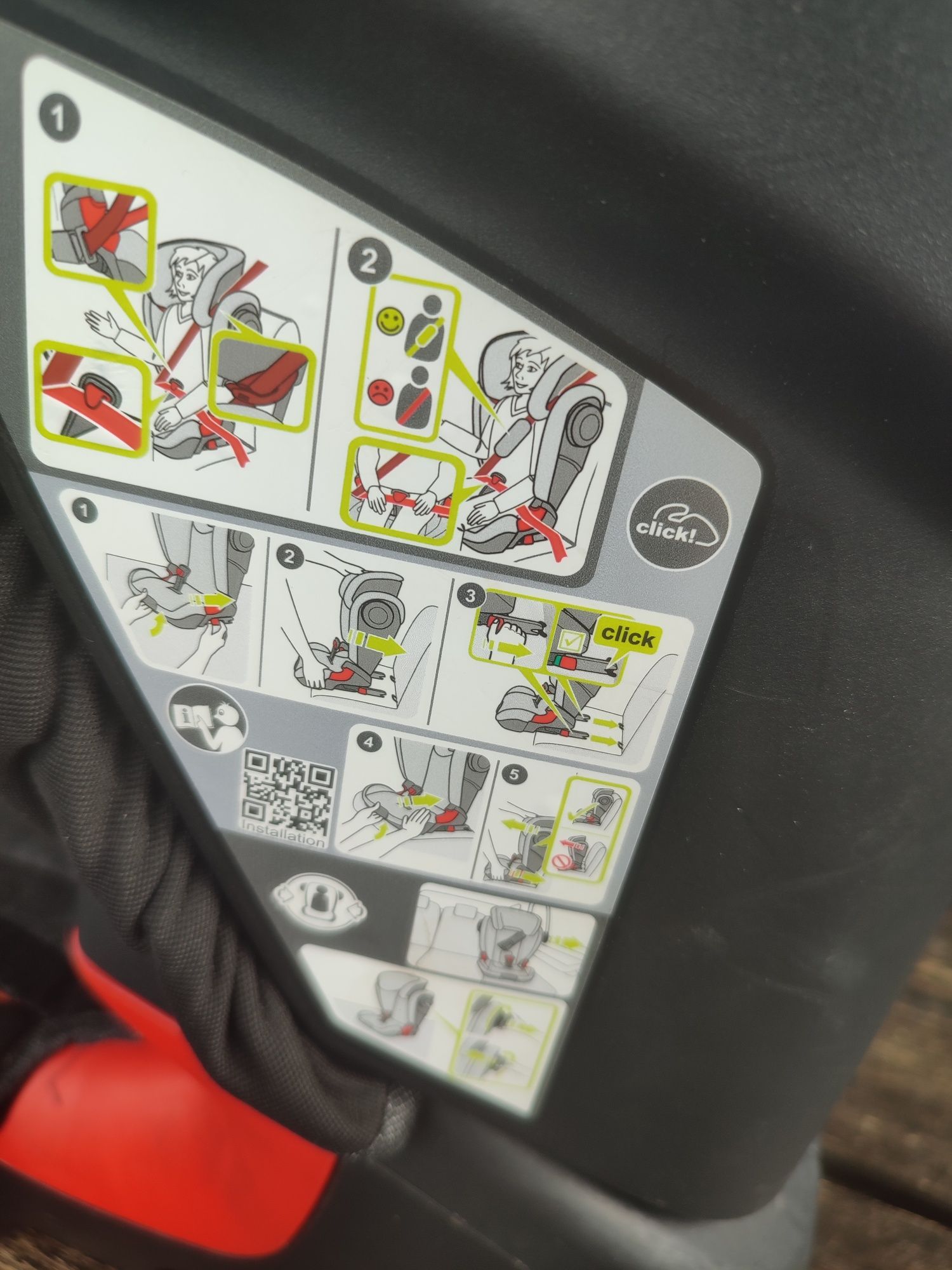 BRITAX ROMER KID FIT Fotelik samochodowy ISOFIX 15-36 kg