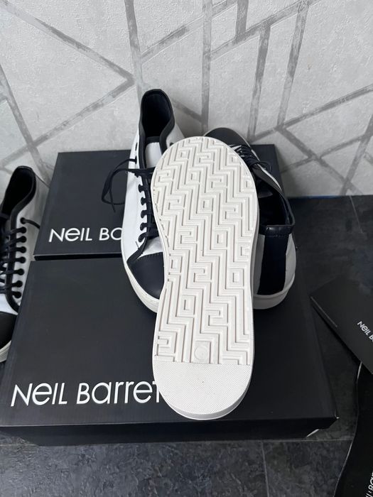 Кожаные кеды Neil Barrett 42 и 43 размер