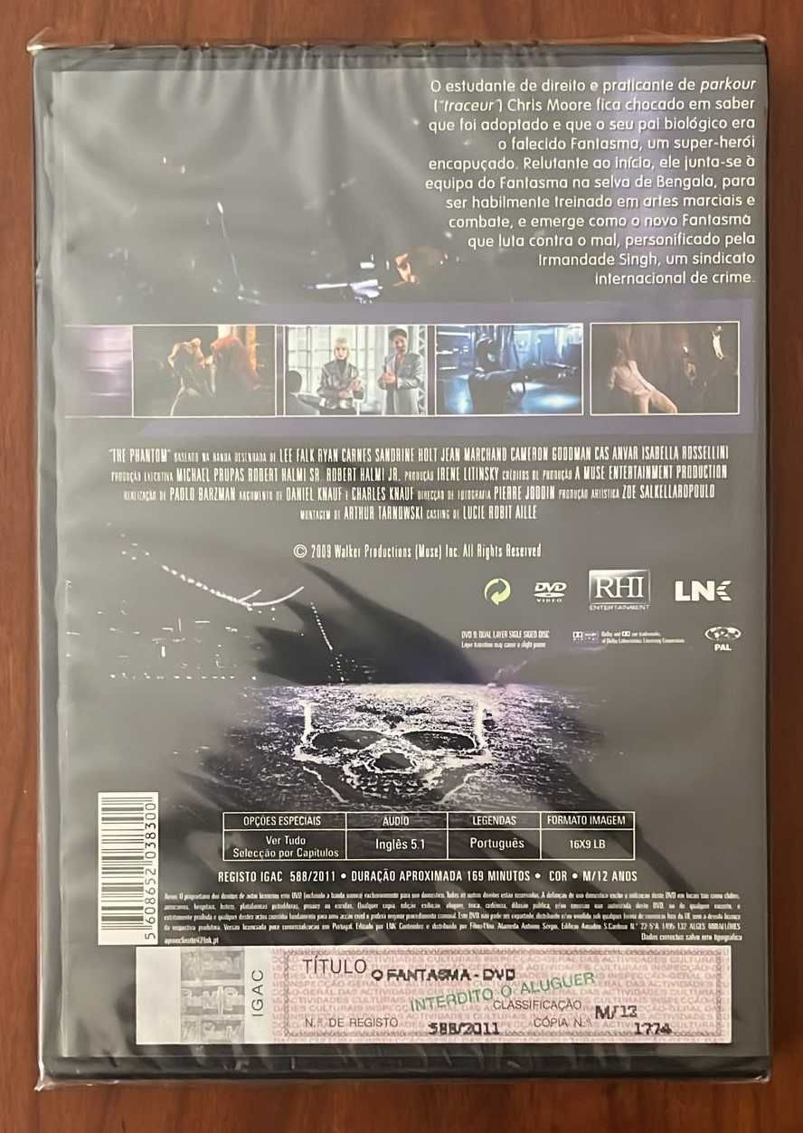 DVD novo/selado "O Fantasma"